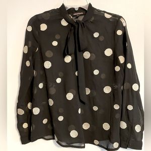 Black and Gold Women’s Blouse